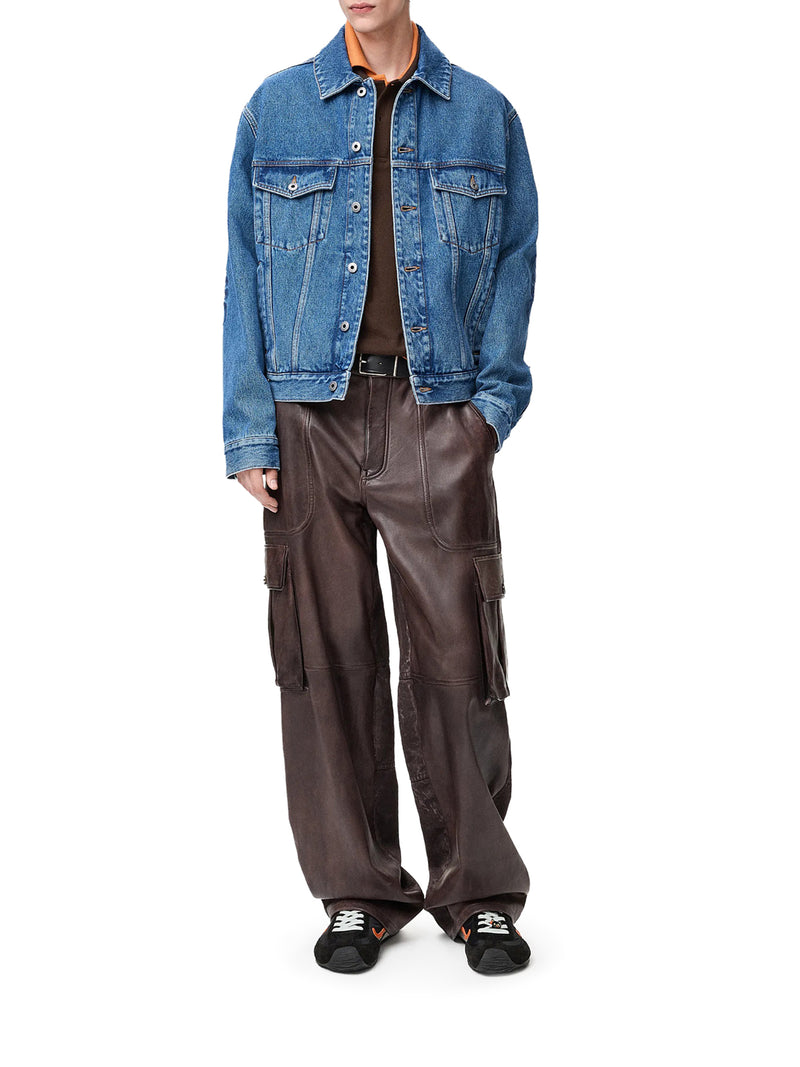 GIACCA IN DENIM CON ANAGRAM