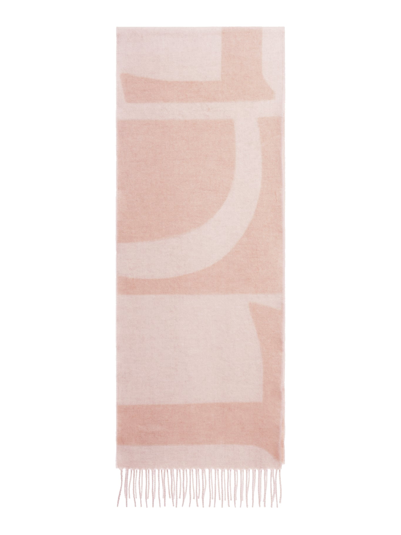 SCIARPA CON LOGO JACQUARD IN CASHMERE