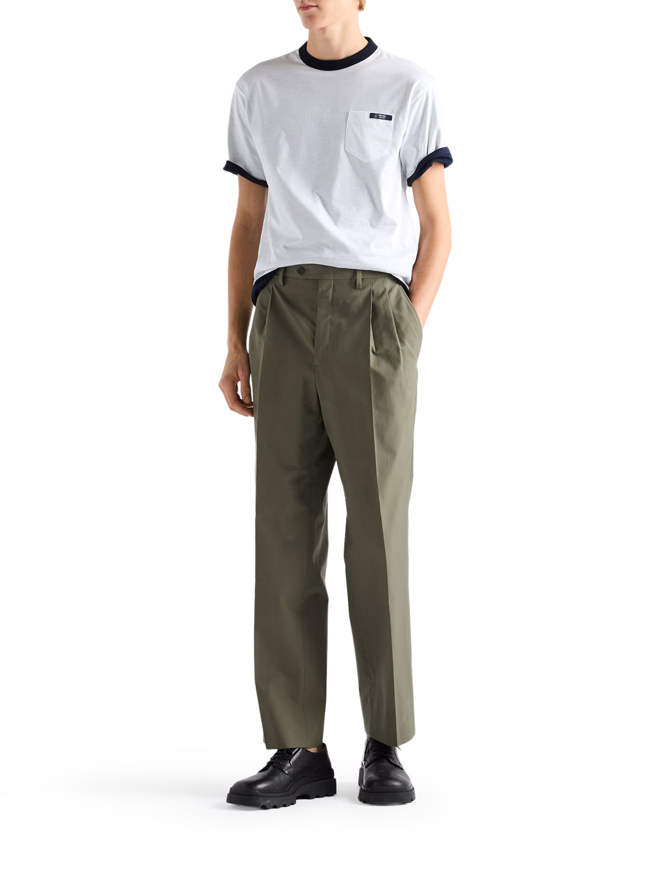 T-SHIRT REVERSIBILE IN COTONE