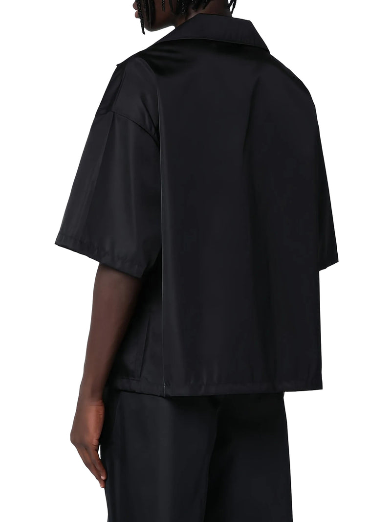 CAMICIA MANICA CORTA IN RE-NYLON