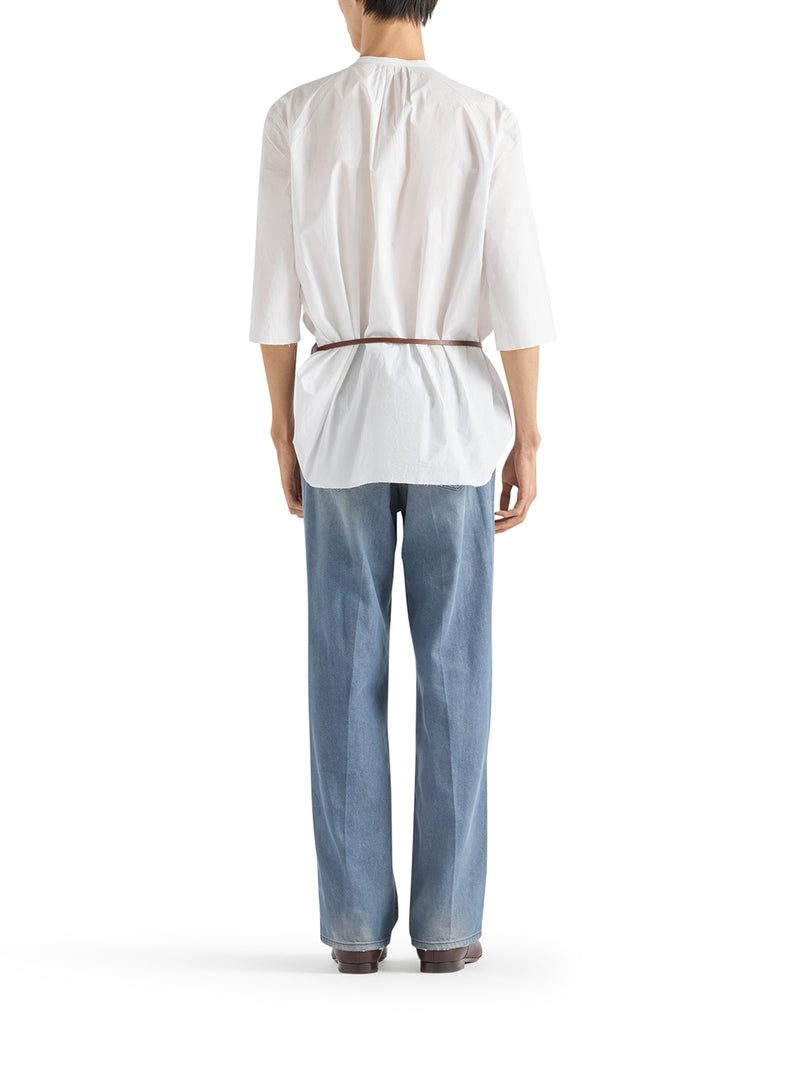 JEANS CINQUE TASCHE IN DENIM WASHED