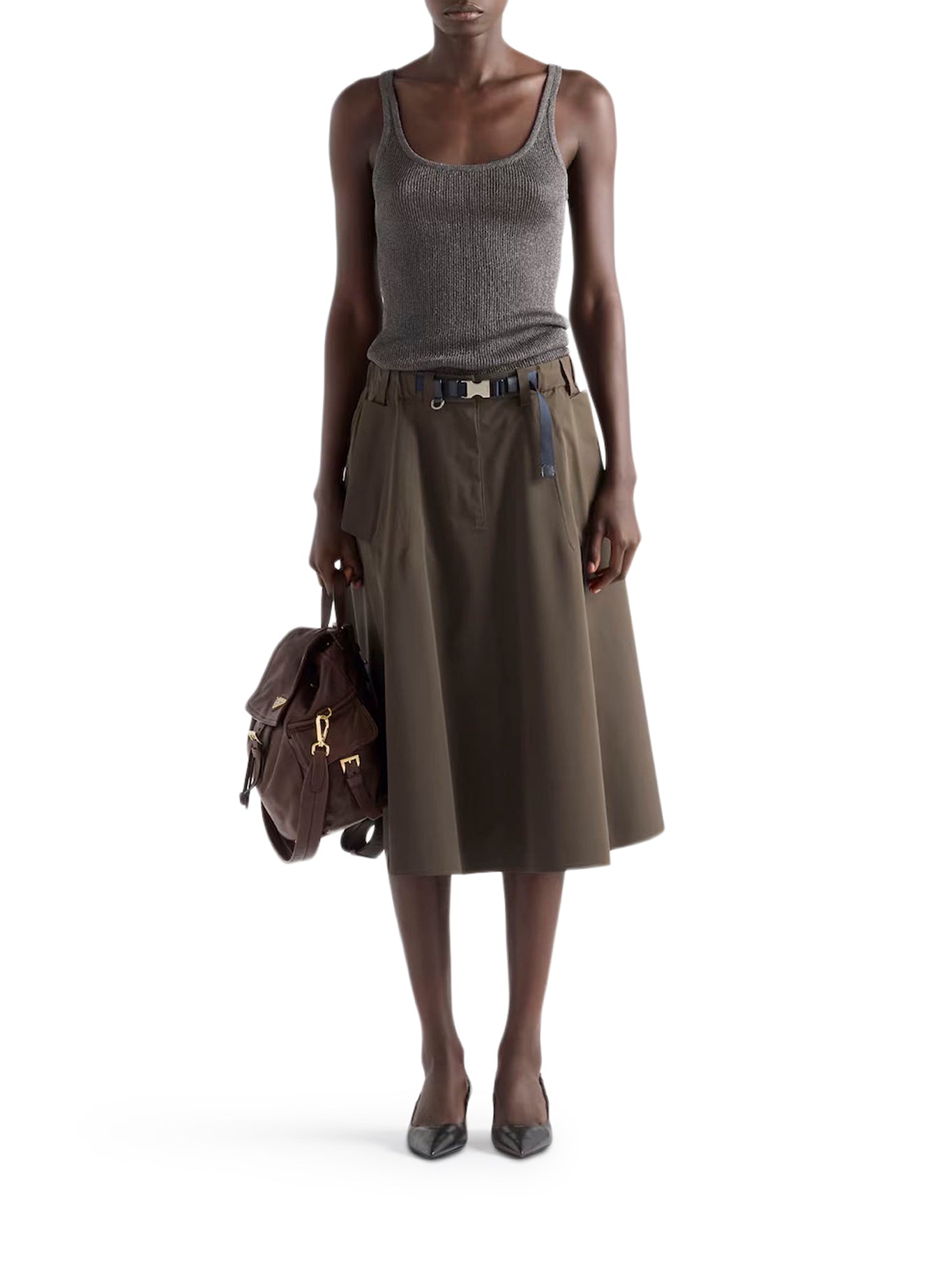 GONNA AMPIA IN TELA TECNICA