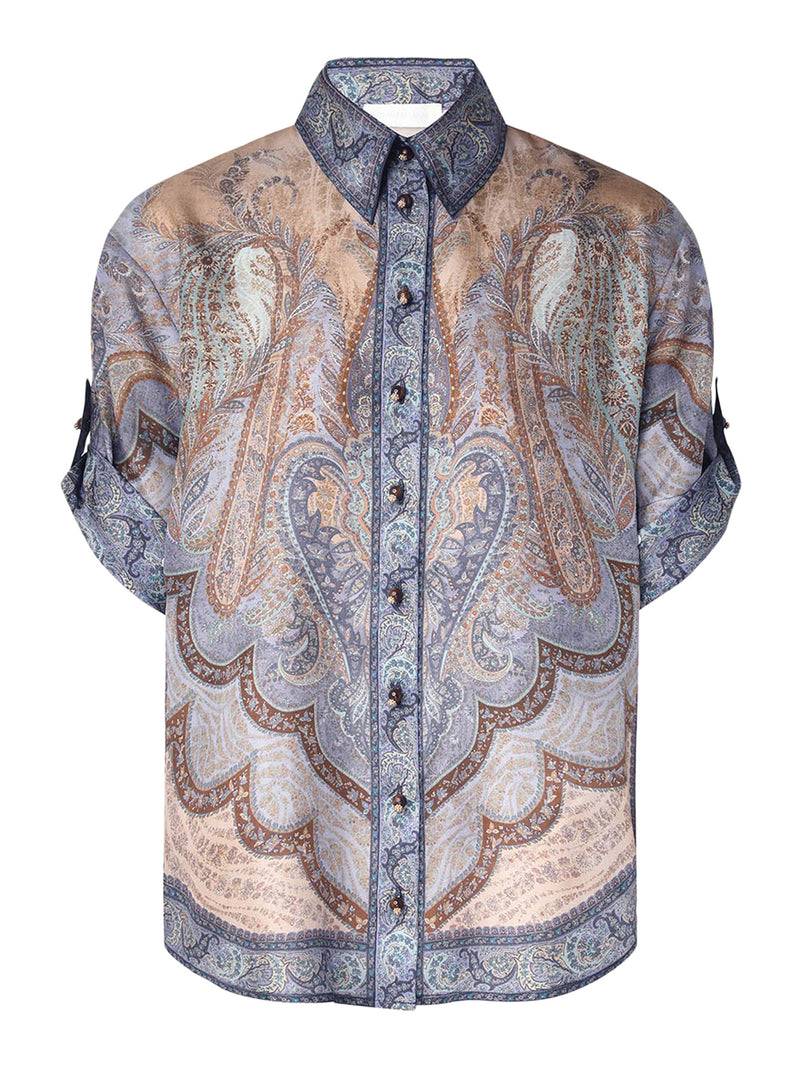 CAMICIA A MANICHE CORTE WANDERLUST