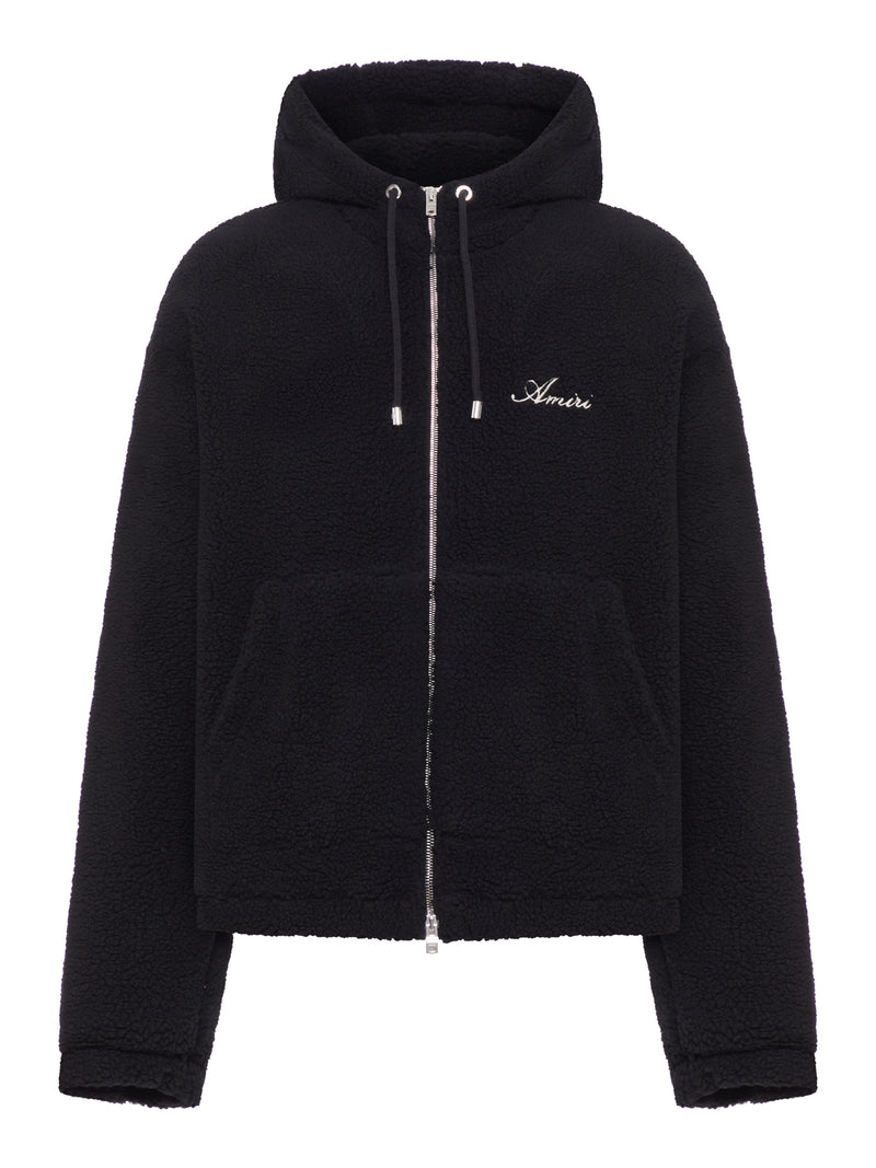 FELPA BONES CON CAPPUCCIO E ZIP