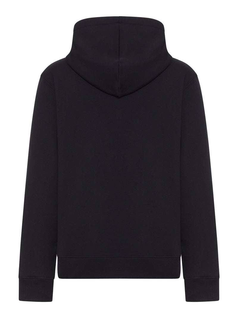 FELPA CON CAPPUCCIO IN COTONE