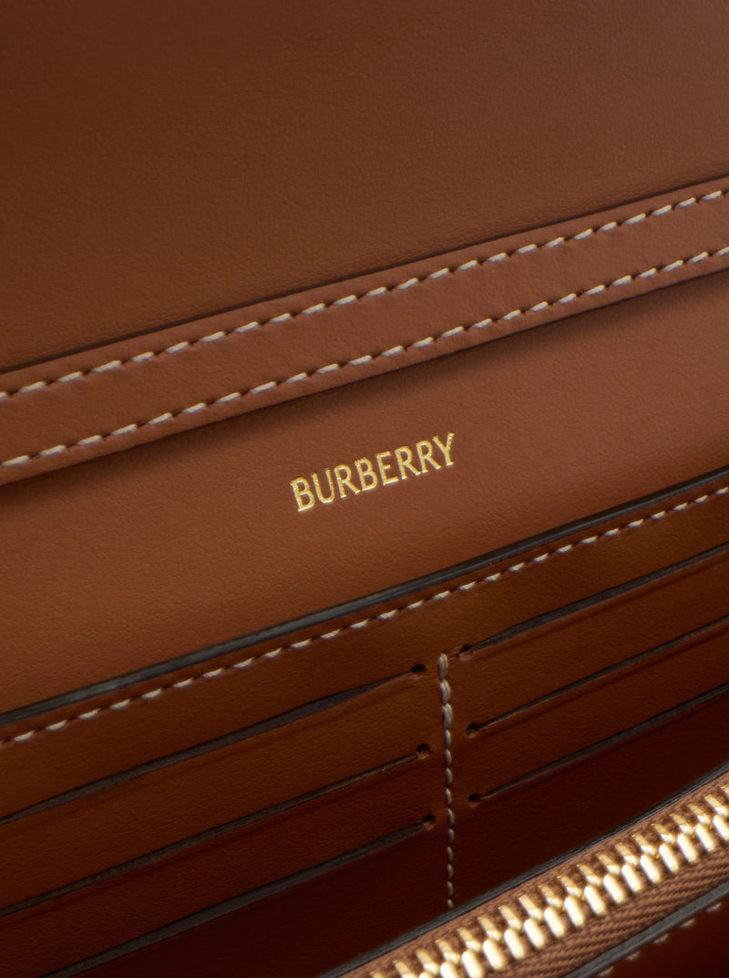 PORTAFOGLIO CHECK CON TRACOLLA A CATENA