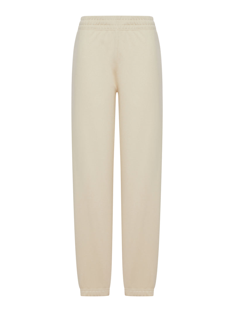 PANTALONI DA JOGGING IN COTONE CON APPLICAZIONE CHECK