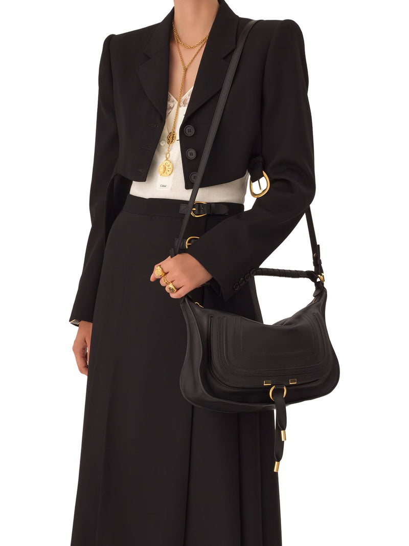 BORSA MARCIE PICCOLA A SPALLA IN PELLE MORBIDA