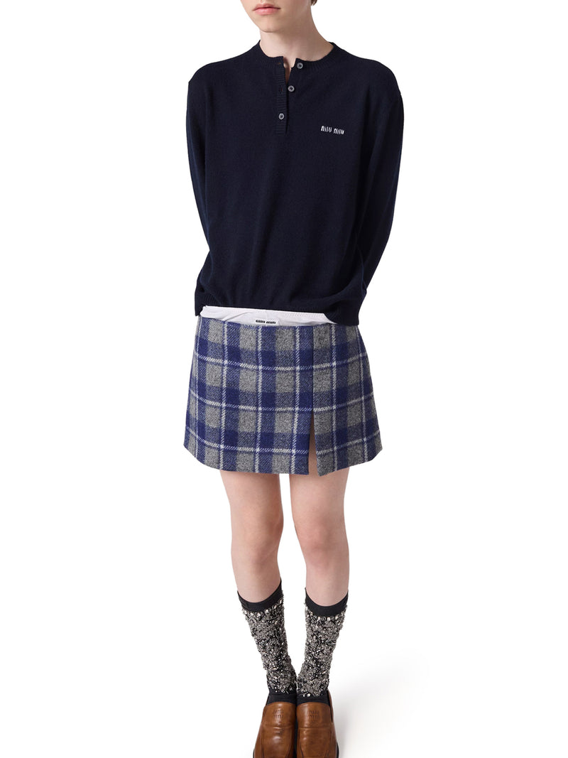 MAGLIONE GIROCOLLO IN CASHMERE