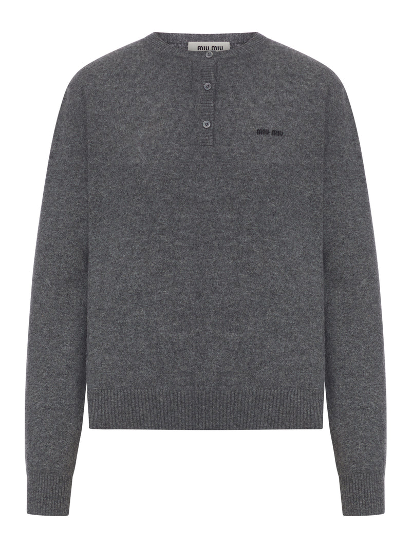 MAGLIONE GIROCOLLO IN CASHMERE