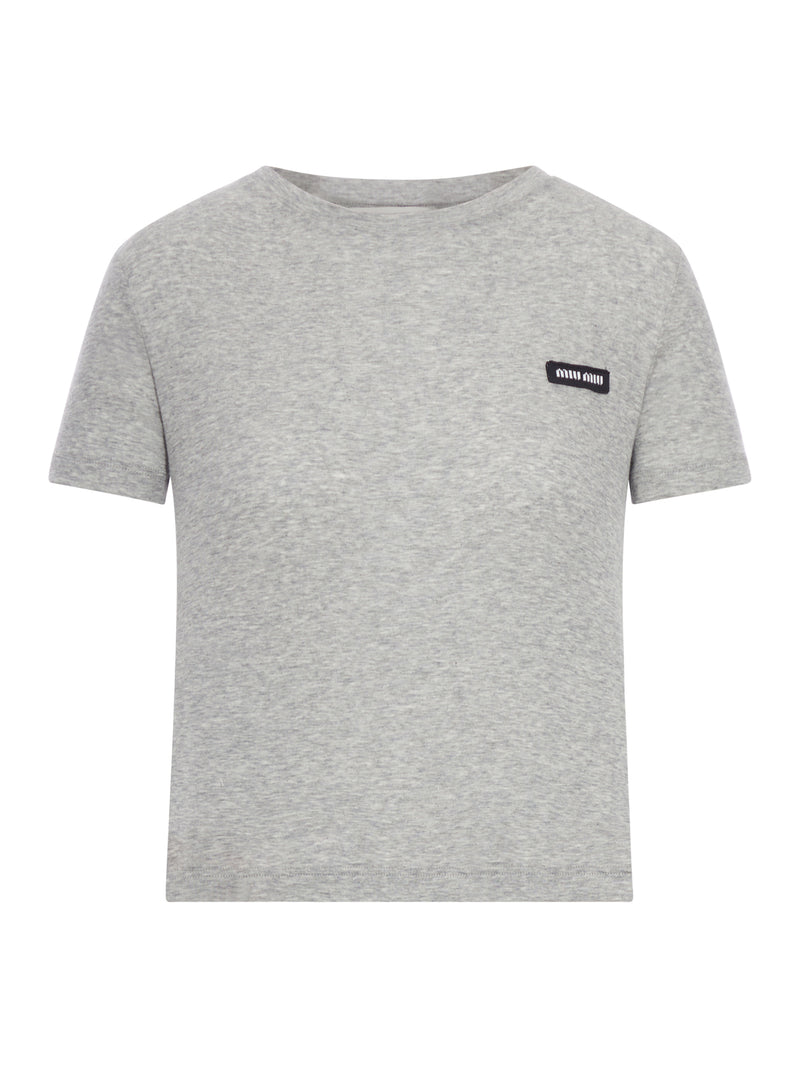T-SHIRT IN JERSEY A COSTE