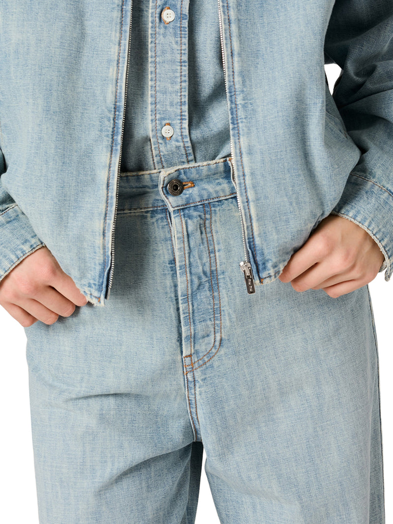 JEANS IN DENIM CHAMBRAY
