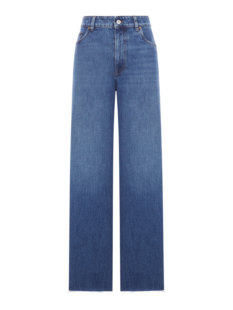 PANTALONI CINQUE TASCHE IN DENIM
