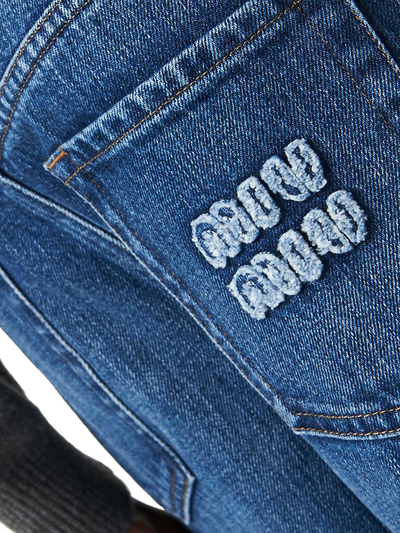 PANTALONI CINQUE TASCHE IN DENIM