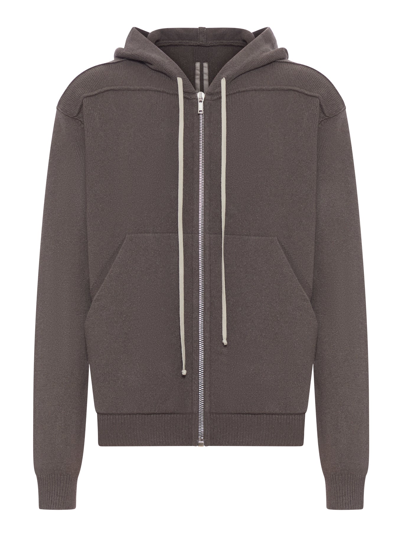 FELPA CON ZIP E CAPPUCCIO