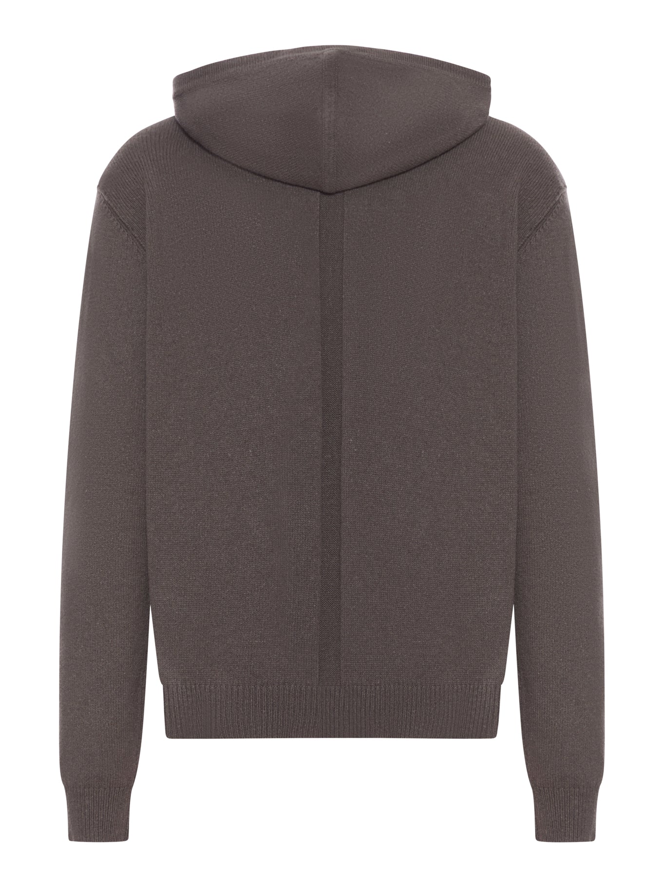 FELPA CON ZIP E CAPPUCCIO