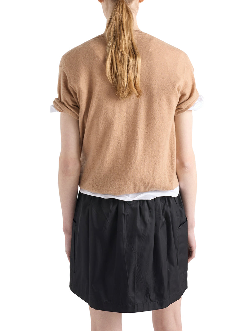 MINIGONNA IN RE-NYLON