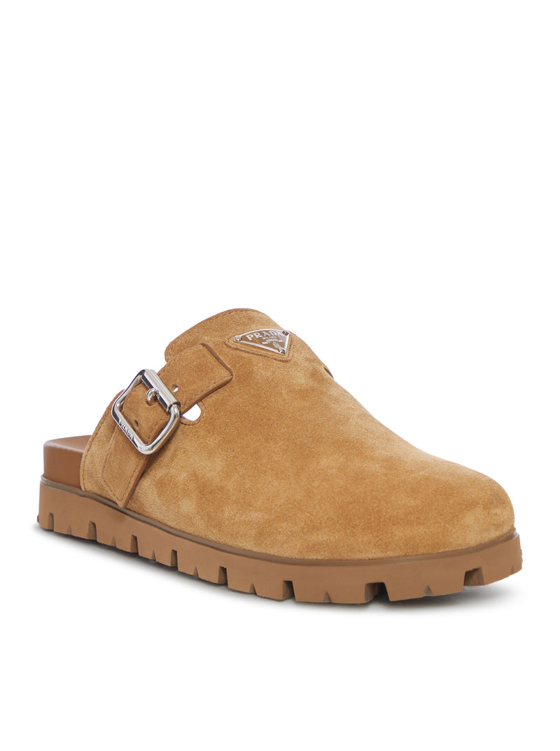 SABOT IN PELLE SCAMOSCIATA