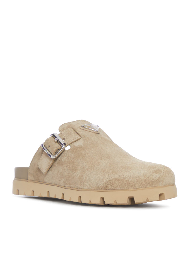 SABOT IN PELLE SCAMOSCIATA