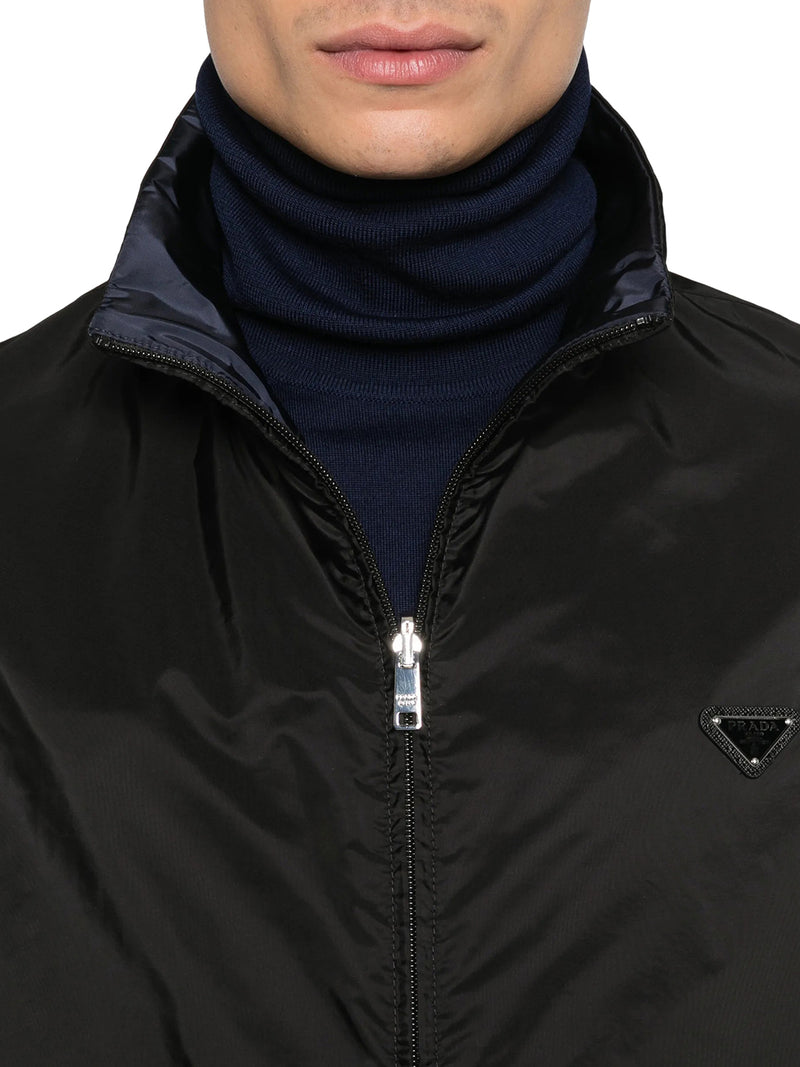 BLOUSON REVERSIBILE IN RE-NYLON