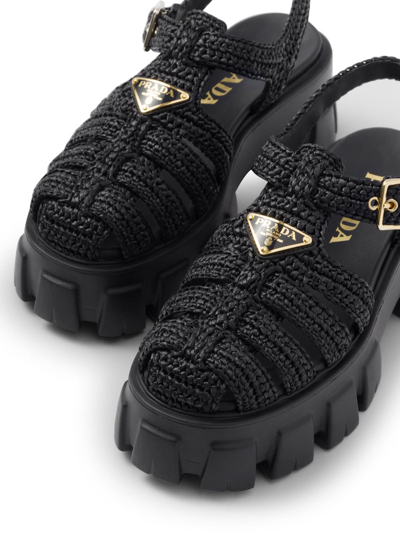 SANDALI MONOLITH IN CROCHET