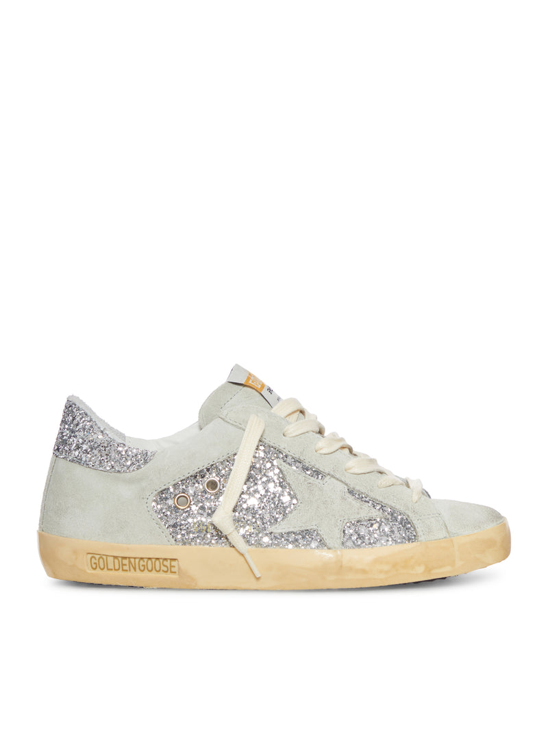 SUPER-STAR IN SUEDE CON DETTAGLIO GLITTER