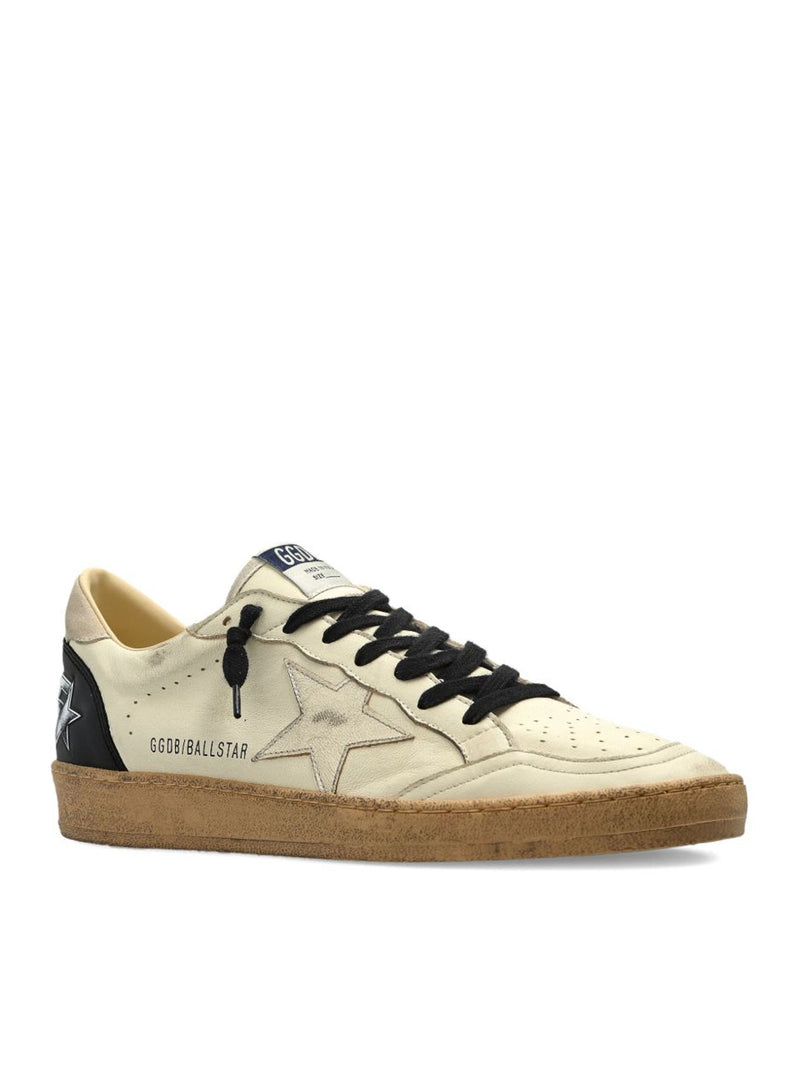 SNEAKERS BALL-STAR IN PELLE EFFETTO VINTAGE
