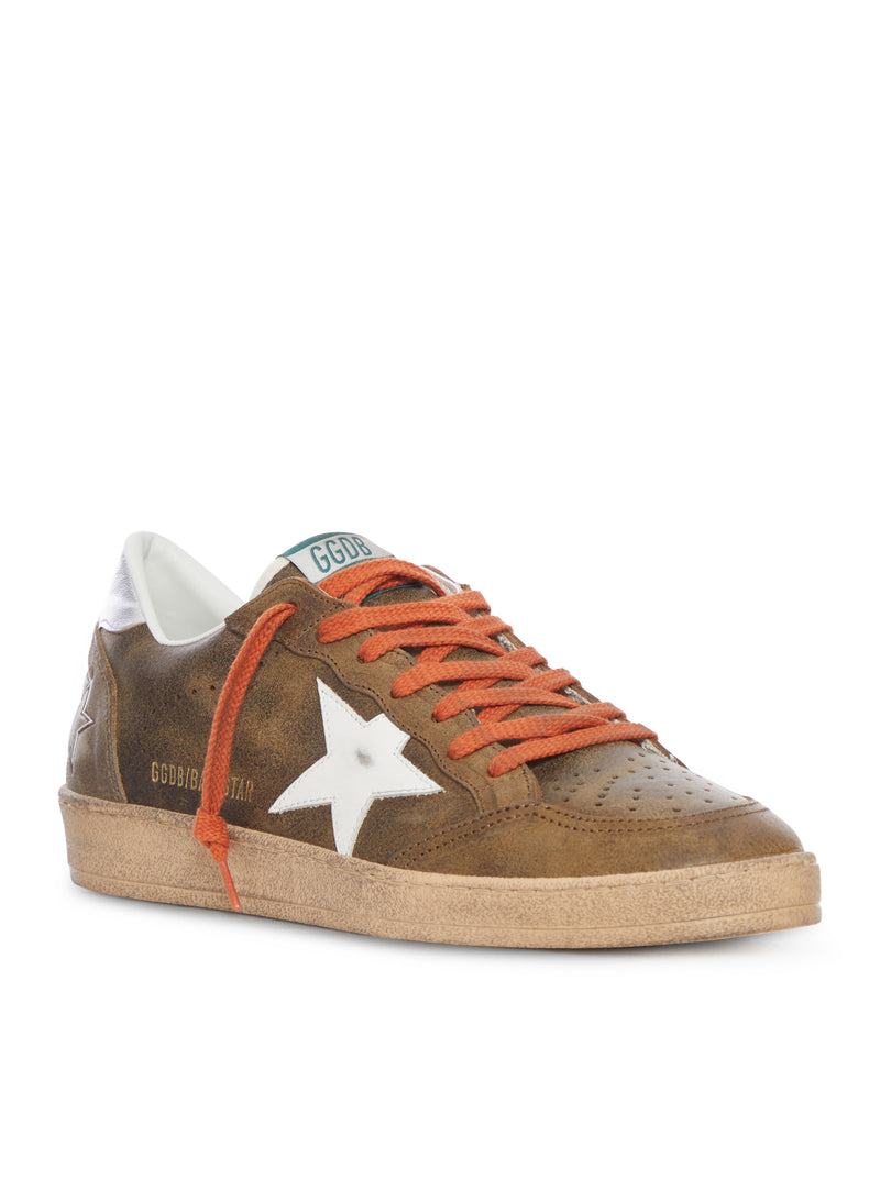 SNEAKERS BALL-STAR IN SUEDE E LACCI A CONTRASTO