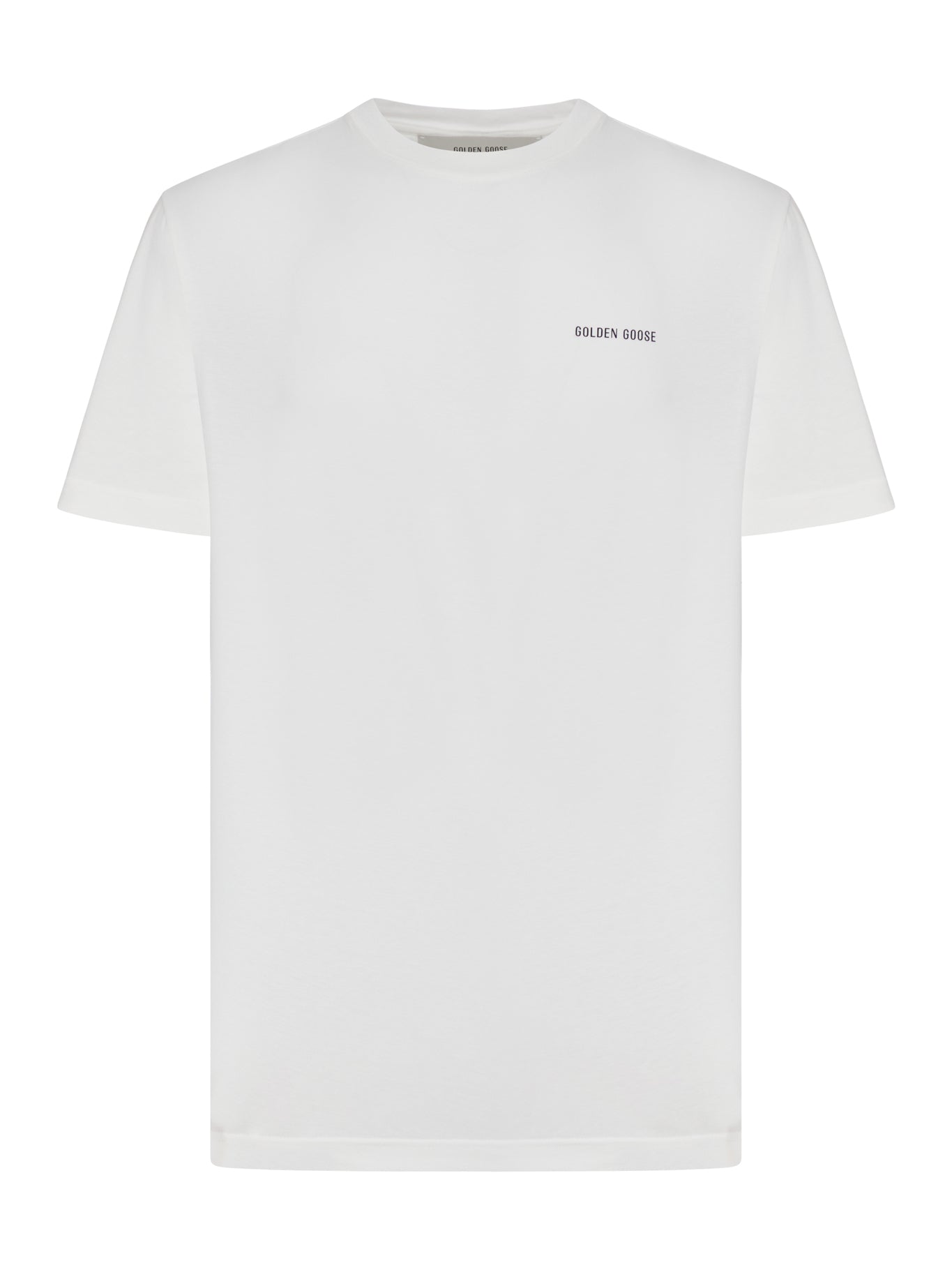 T-SHIRT IN JERSEY DI COTONE COLOR BIANCO VINTAGE