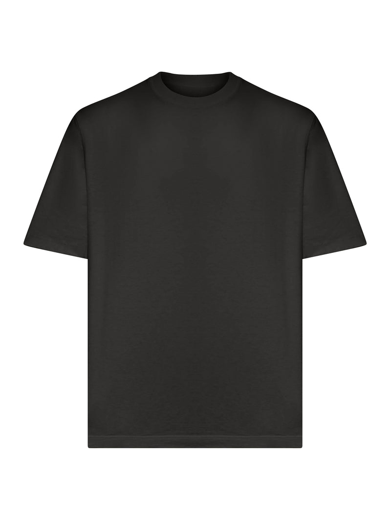 T-SHIRT CON LOGO REVERSE SUL RETRO