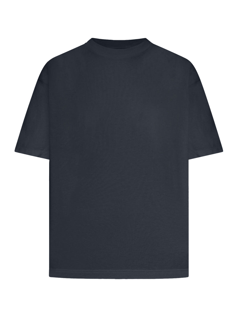 T-SHIRT CON LOGO REVERSE SUL RETRO