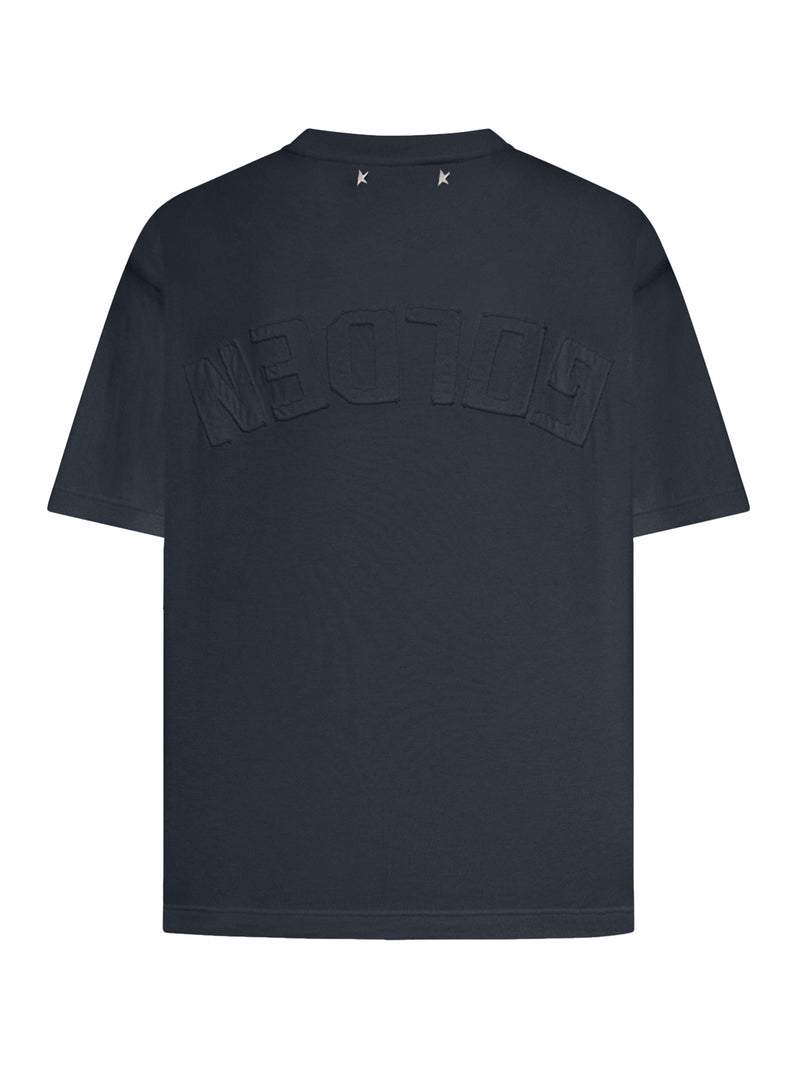 T-SHIRT CON LOGO REVERSE SUL RETRO