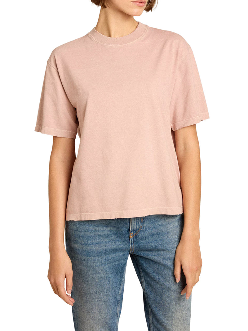 T-SHIRT CON LOGO REVERSE SUL RETRO