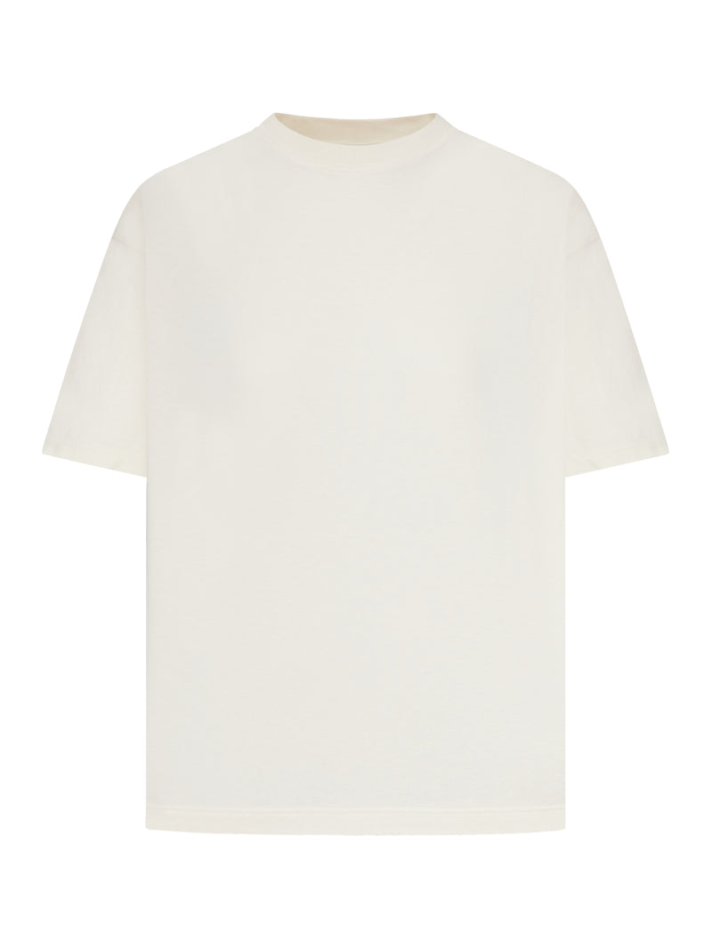 T-SHIRT CON LOGO REVERSE SUL RETRO