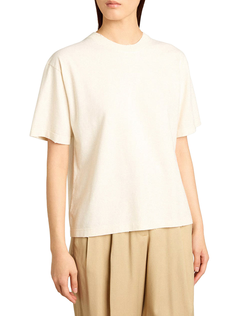 T-SHIRT CON LOGO REVERSE SUL RETRO