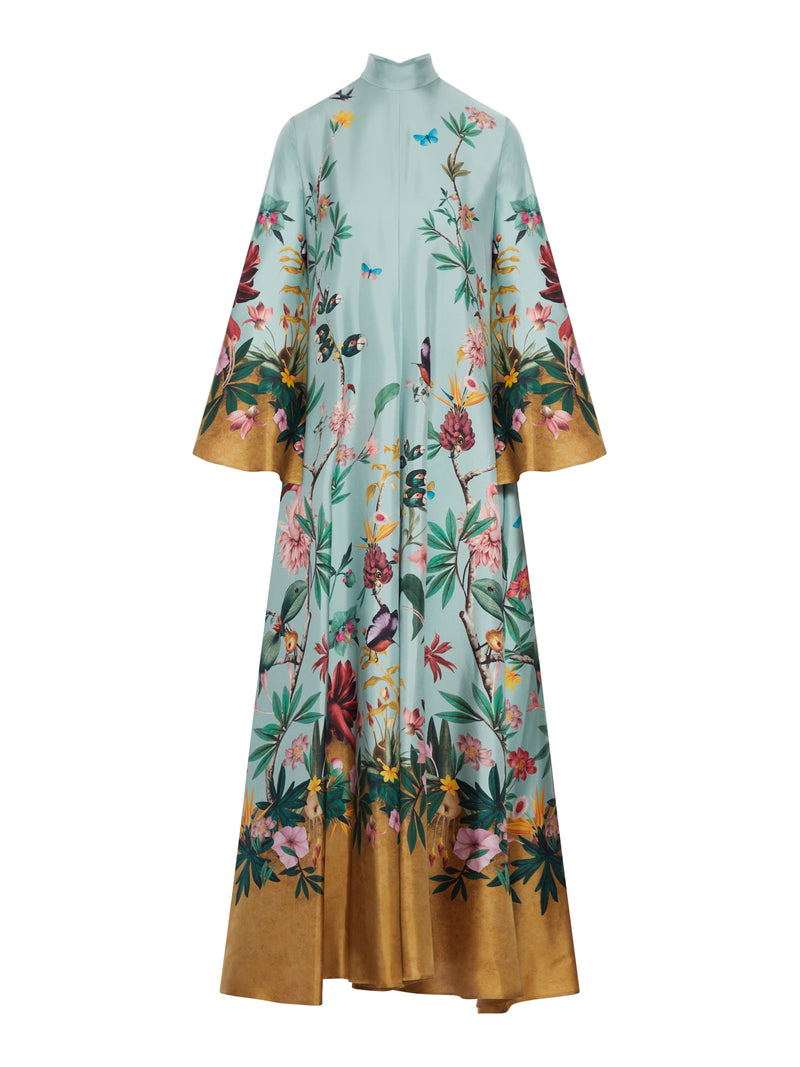 ABITO LUNGO MAGNIFICO IN SETA