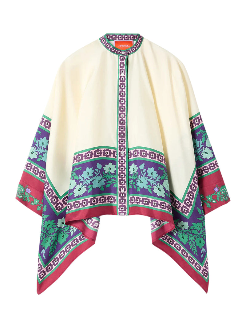 CAMICIA FOULARD IN SETA