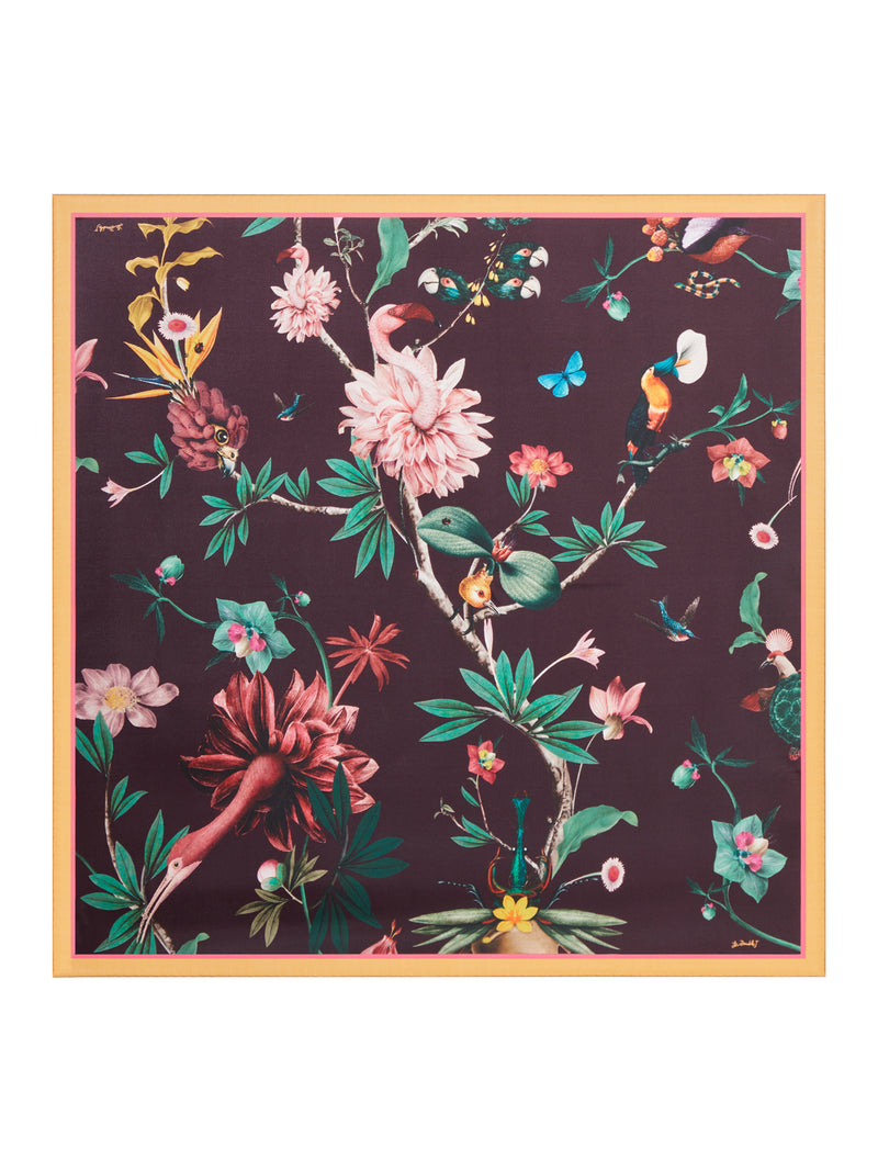 FOULARD IN SETA CON STAMPA