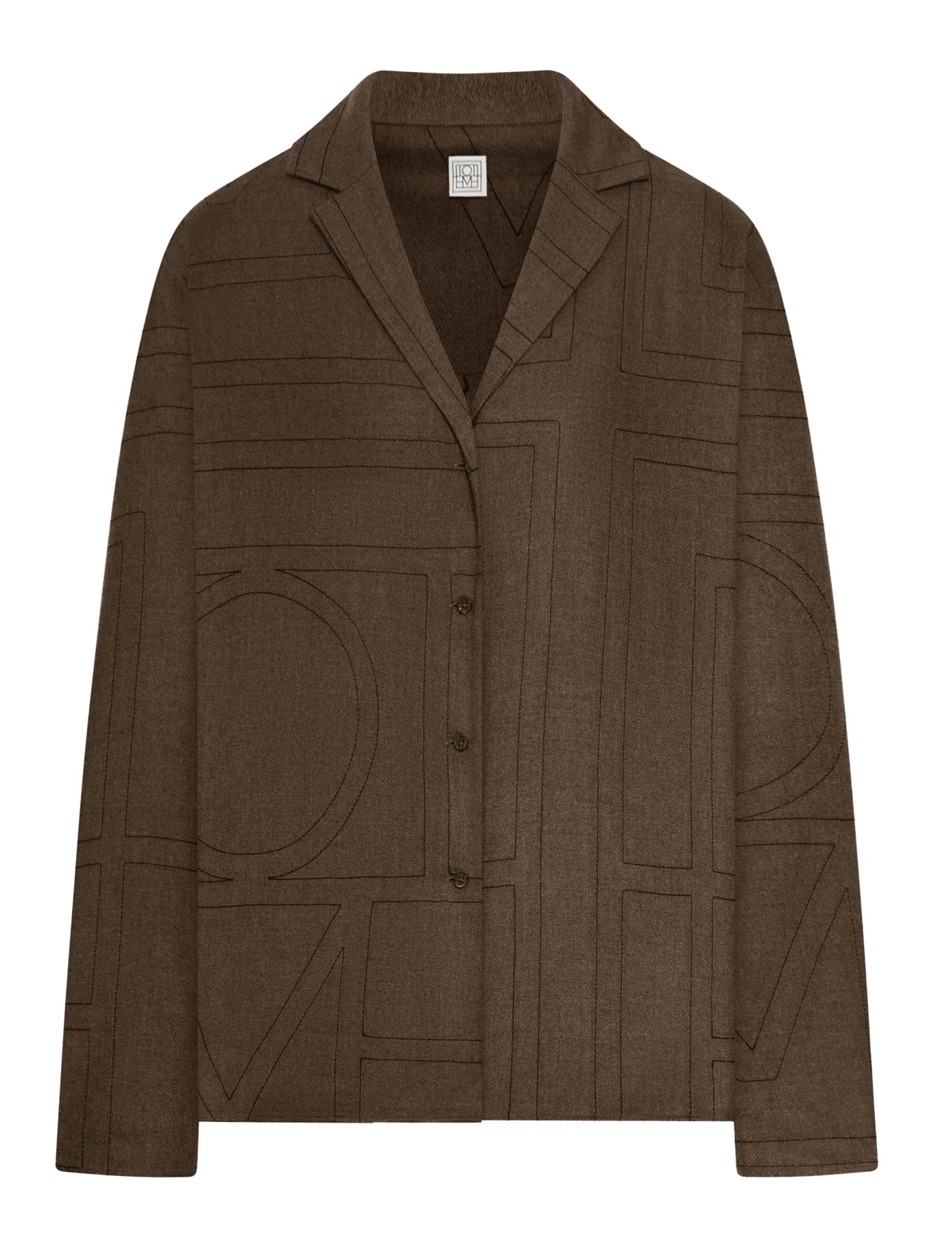 CAMICIA MONOGRAM IN FLANELLA