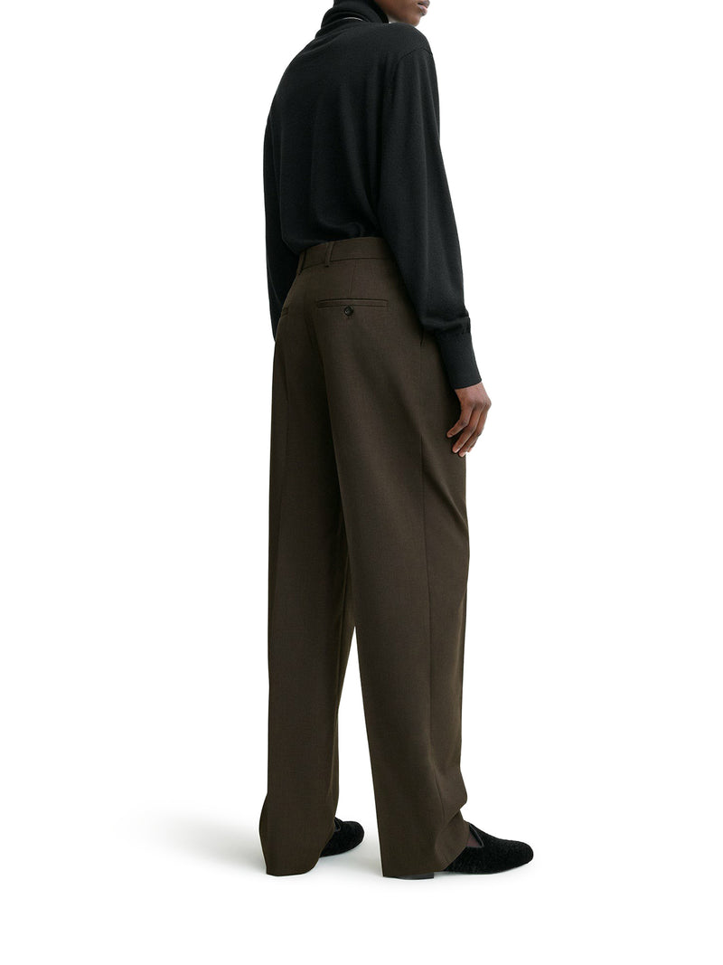 PANTALONI SARTORIALI IN MISTO LANA