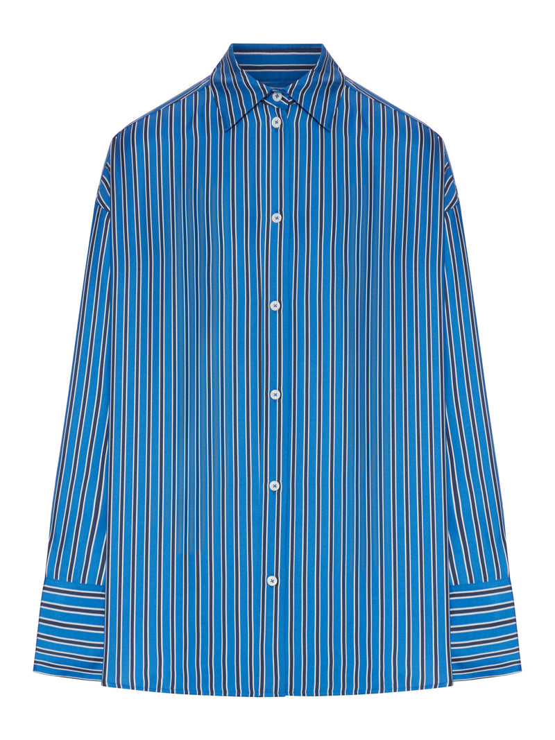 CAMICIA OVERSIZE A RIGHE