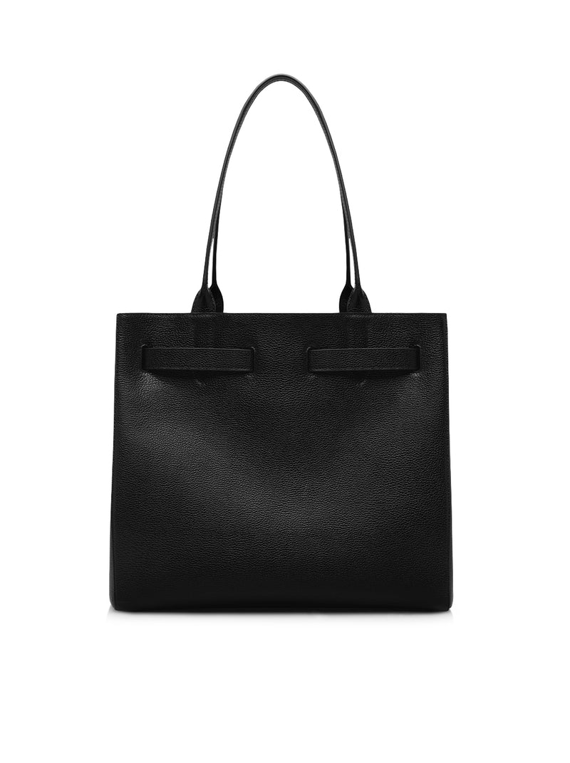 BORSA MEDIA AUDREY IN PELLE MARTELLATA