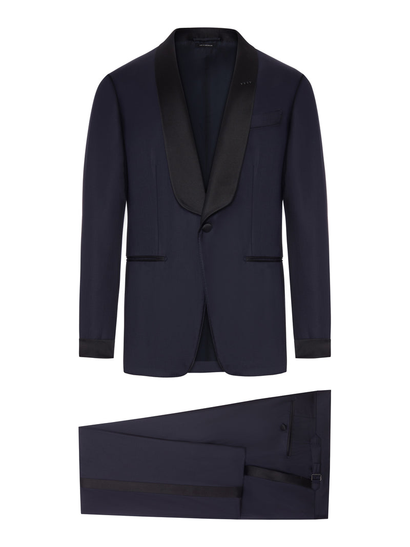 ABITO DA SERA IN TWILL DI LANA E SETA O`CONNOR