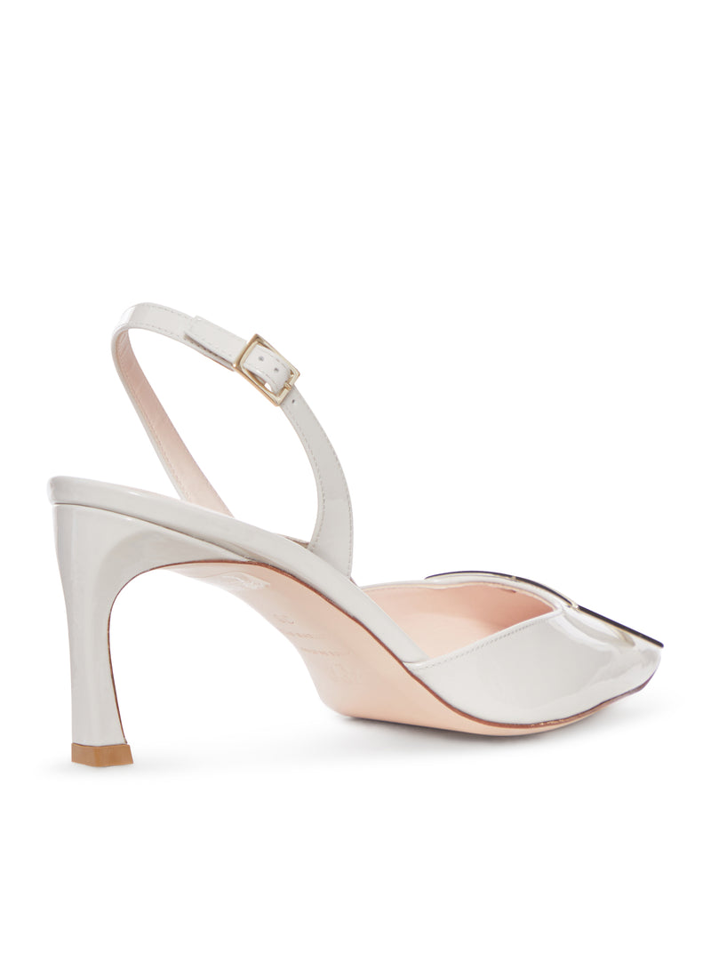 DÉCOLLETÉ TROMPETTE SLINGBACK IN VERNICE