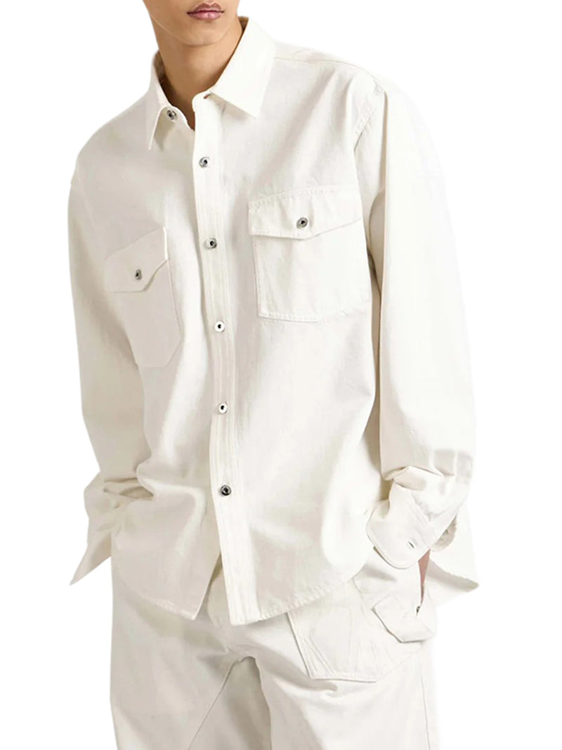 CAMICIA OVERSIZE IN DENIM