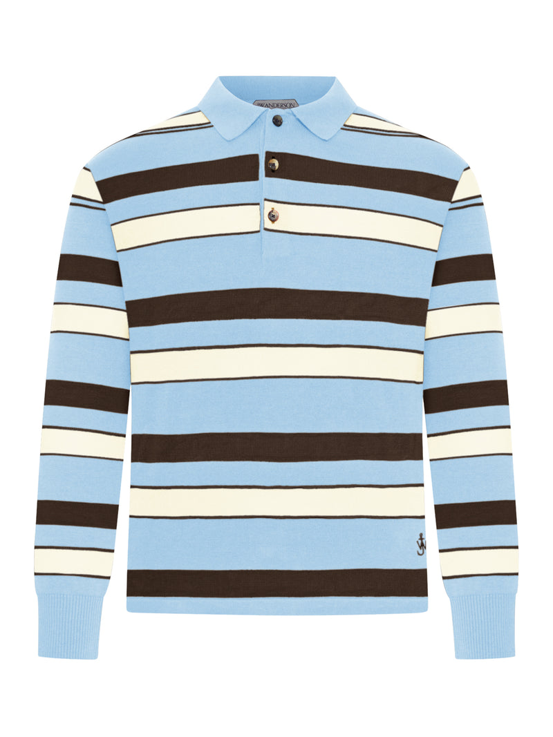 POLO RUGBY A RIGHE IN MAGLIA