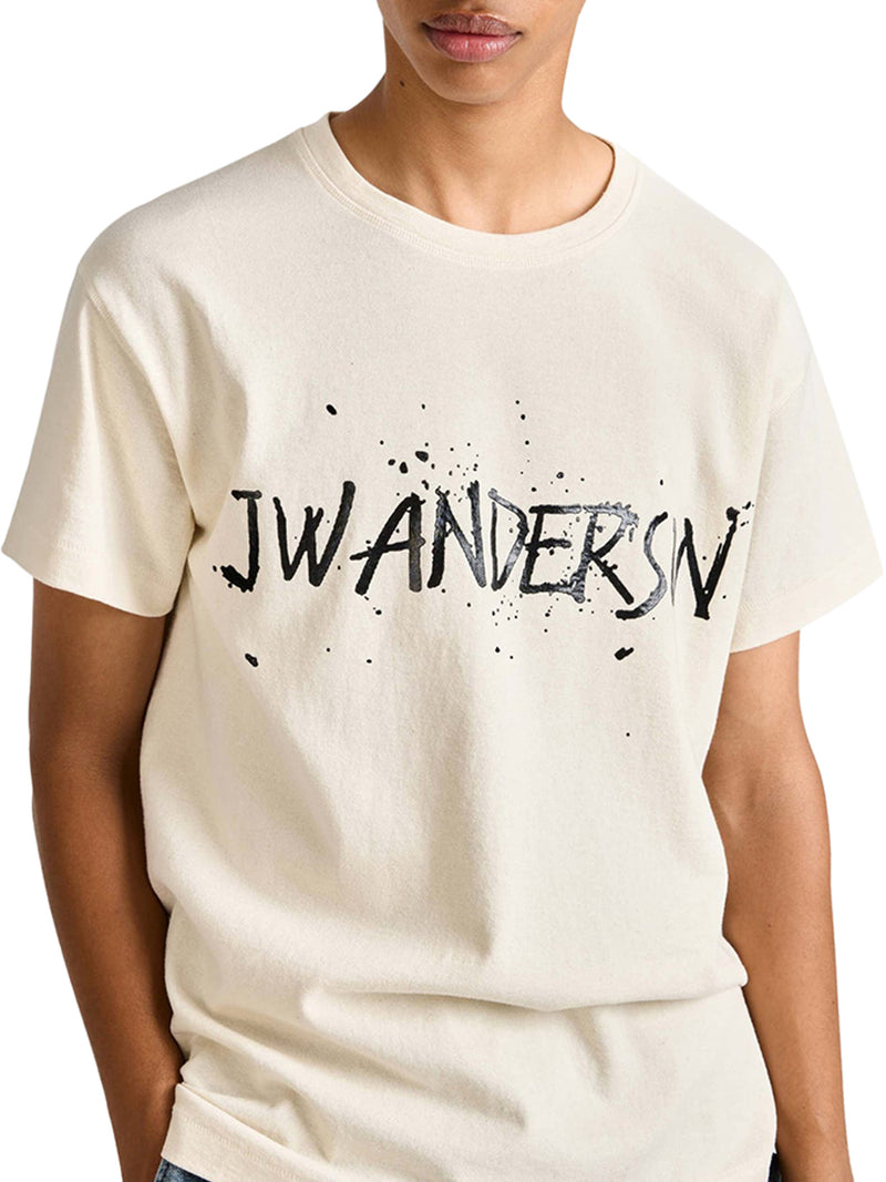 T-SHIRT CIRCULAR IN JERSEY ECRU