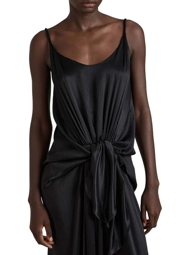 ABITO IN SETA CON NODO IN VITA