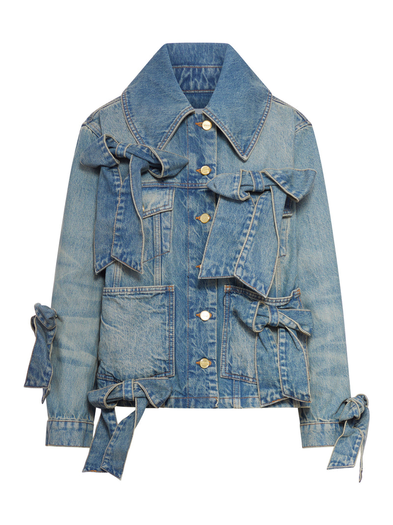 GIACCA IN DENIM RIGIDO