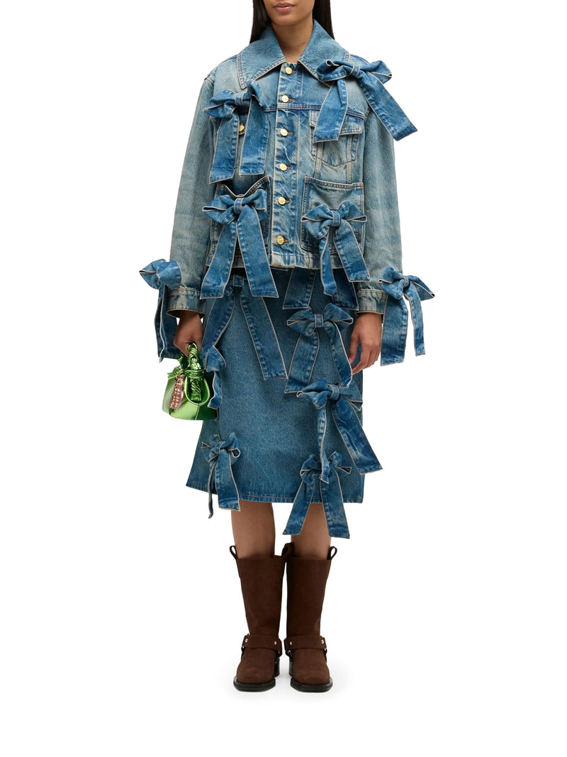 GIACCA IN DENIM RIGIDO